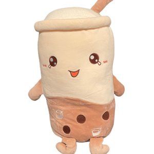 Jovial Baby Stuffed Plush Toy, Body Pillow, Plushie 22 inches (Milk Tea)
